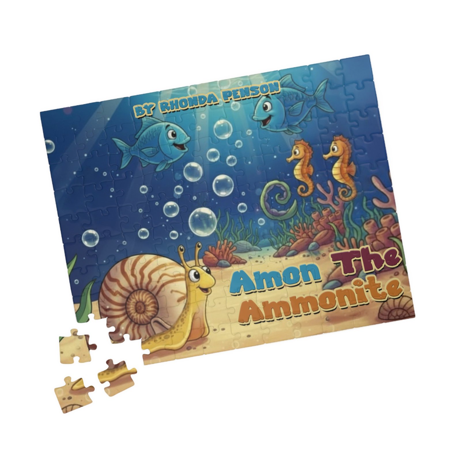 "Amon the Ammonite" Puzzle 110pcs & 520pcs - Image 3