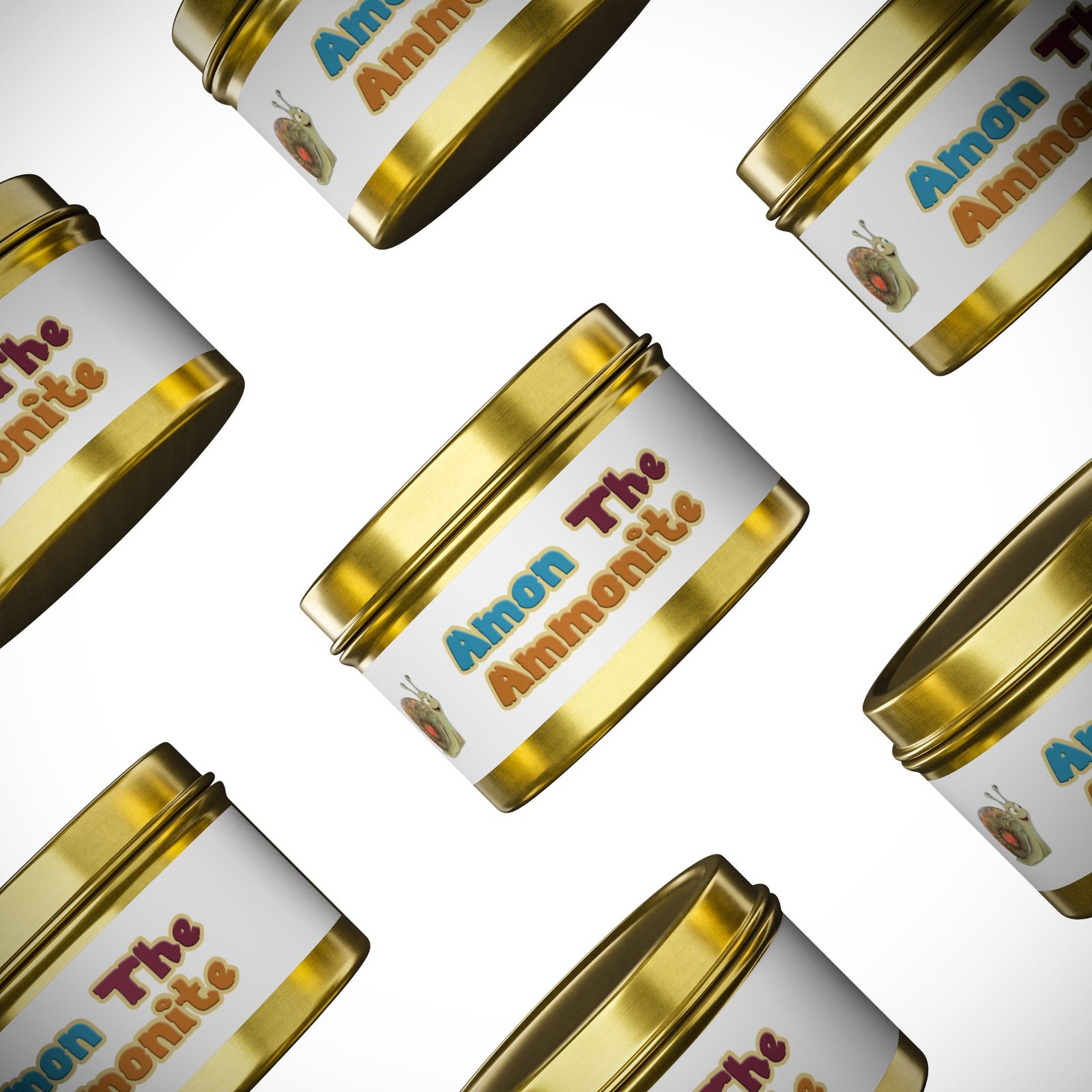 Amon the Ammonite Tin Candle - Image 70