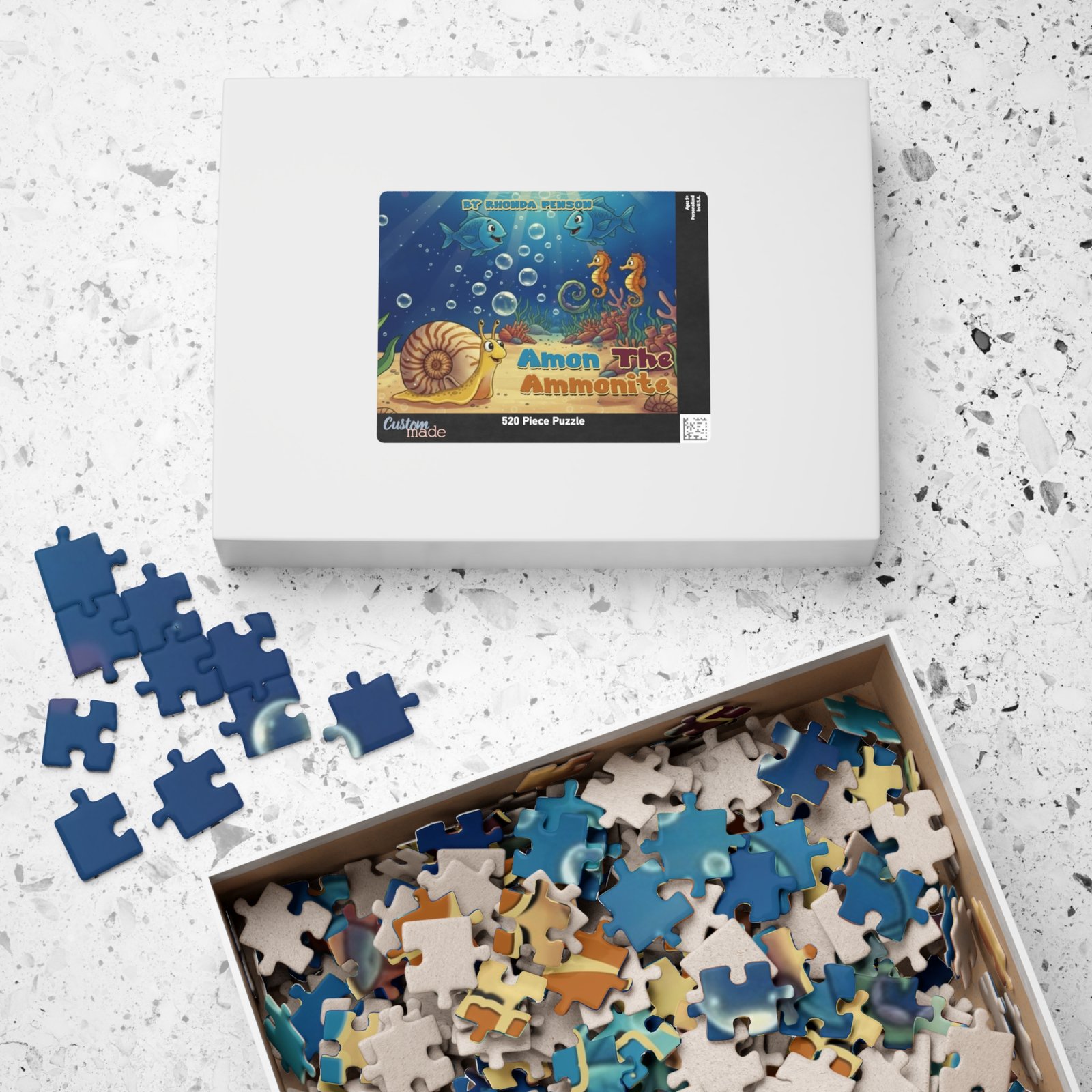 "Amon the Ammonite" Puzzle 110pcs & 520pcs