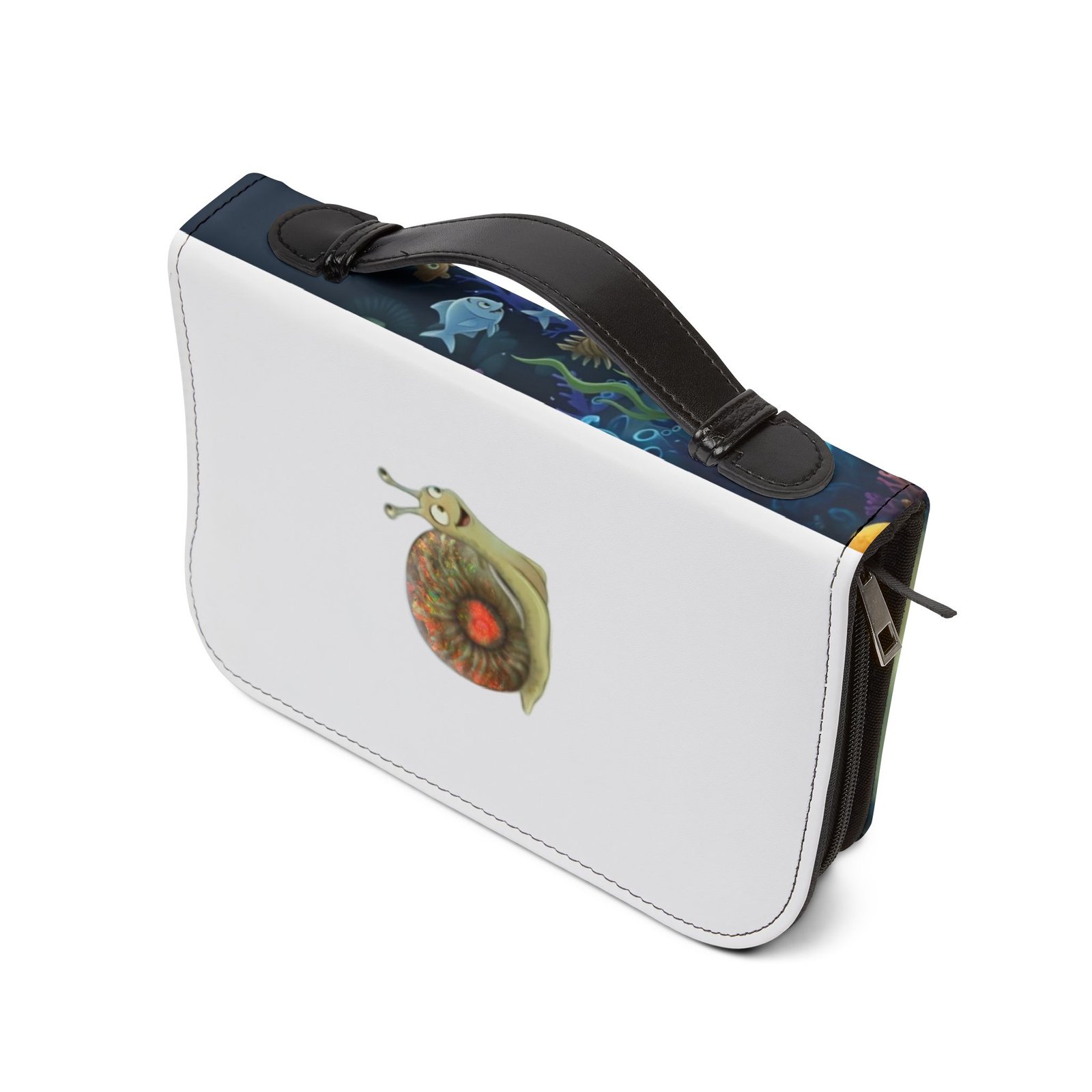 Underwater Friends Bible Cover – Zippered Kids Bible Case - Image 3