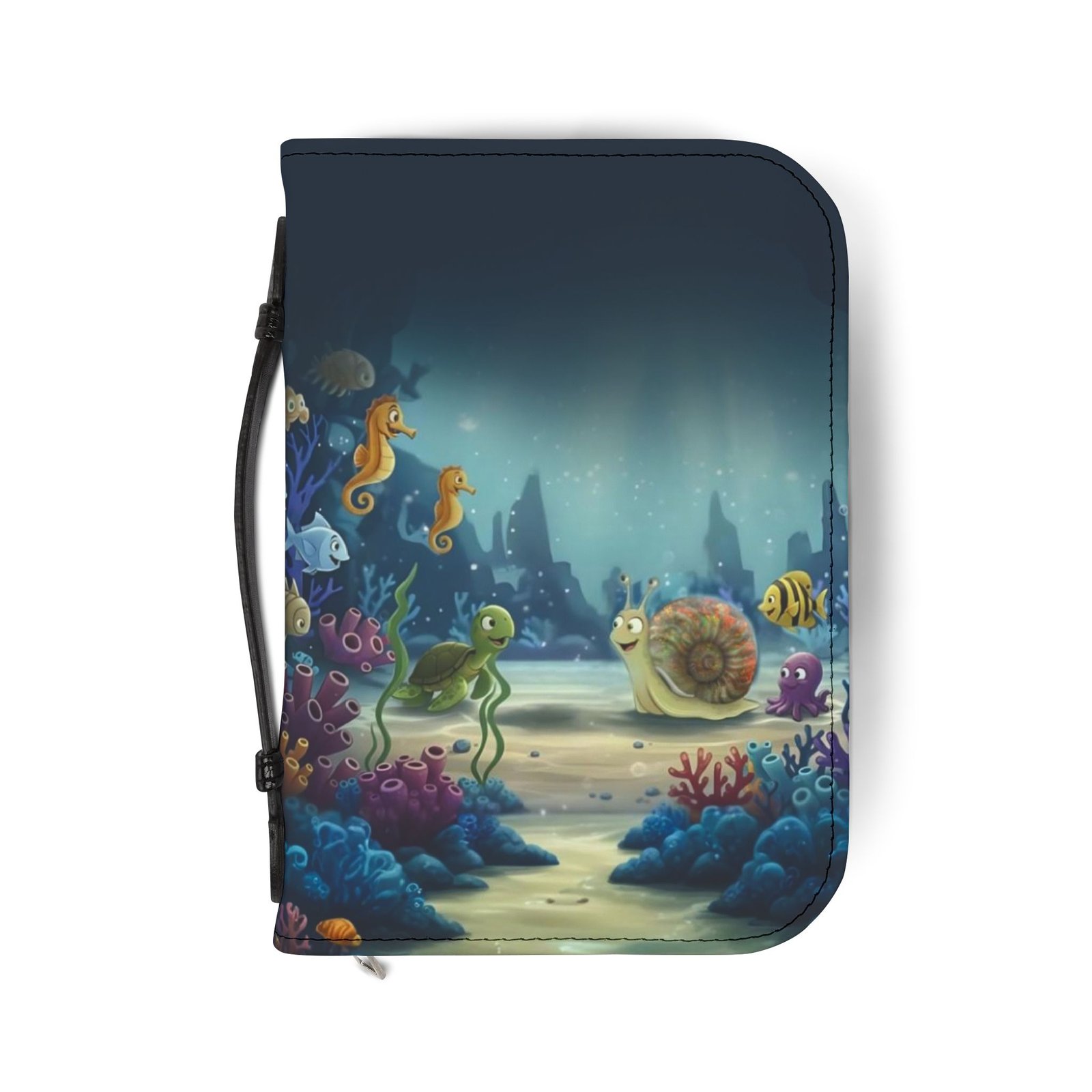 Underwater Friends Bible Cover – Zippered Kids Bible Case